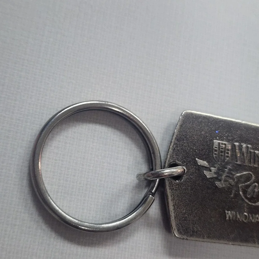 Vintage Mark Martin #6 Nascar Racing Keychain Wincraft Racing Valvoline Racing